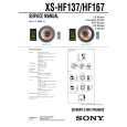 SONY XSHF137 Service Manual