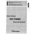 PIONEER DEH-P3000R Owner's Manual