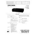 SONY TCRX50/ES Service Manual