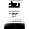FAURE FRC323W-1 Owner's Manual