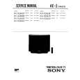 SONY KVX2560B Service Manual