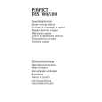 AEG DBS200PERFECT Owner's Manual
