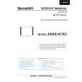 SHARP 54GS-61SC Service Manual