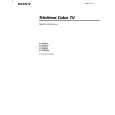 SONY KV-35XBR48 Owner's Manual