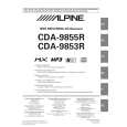 ALPINE CDA-9853R Owner's Manual