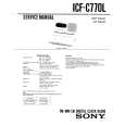 SONY ICFC770L Service Manual