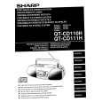 SHARP QTCD110H Owner's Manual