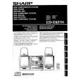 SHARP CDC621H Owner's Manual