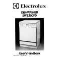 ELECTROLUX BW3200FD Owner's Manual