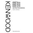 KENWOOD KRC-670 Owner's Manual