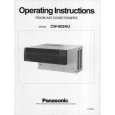PANASONIC CW802HU Owner's Manual