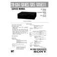 SONY STRGX4 Service Manual