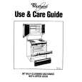 WHIRLPOOL SE960PEYW2 Owner's Manual