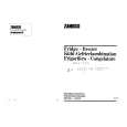 ZANUSSI ZN255/2TW Owner's Manual