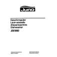 JUNO-ELECTROLUX JSI5560W Owner's Manual