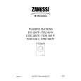 ZANUSSI FJDR1266W Owner's Manual