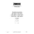 ZANUSSI FJR1254W Owner's Manual