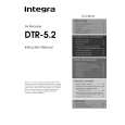 INTEGRA DTR5.2 Owner's Manual