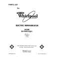 WHIRLPOOL EB19MKXSW01 Parts Catalog
