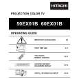 HITACHI 50EX01B Owner's Manual