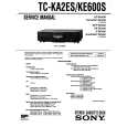 SONY TC-KE600S Service Manual