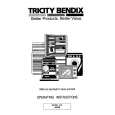 TRICITY BENDIX GD290W Owner's Manual
