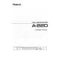 ROLAND A-220 Owner's Manual