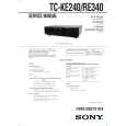 SONY TCRE340 Service Manual