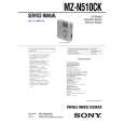 SONY MZN510CK Service Manual