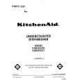 WHIRLPOOL KUDI22GT0 Parts Catalog