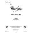 WHIRLPOOL AC1202XS2 Parts Catalog