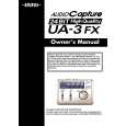 EDIROL UA-3FX Owner's Manual