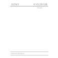 SONY KVE2910B Service Manual