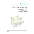 PANASONIC KX-P8410 Owner's Manual