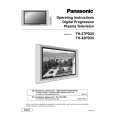 PANASONIC TH42PD25 Owner's Manual