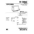SONY KV2585AS Service Manual