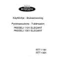 ROSENLEW RTT1301 Owner's Manual