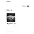 SONY KP-S4112U Owner's Manual