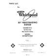 WHIRLPOOL RF396PXVW2 Parts Catalog