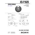 SONY XSF1620 Service Manual