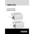 TOSHIBA 1370 Owner's Manual