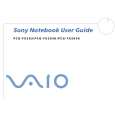 SONY PCG-FX203/K VAIO Owner's Manual
