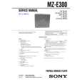 SONY MZE300 Service Manual