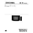 SONY KVC2540B Service Manual