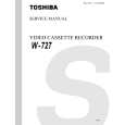 TOSHIBA W727 Service Manual