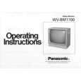 PANASONIC WVBM1700 Owner's Manual