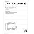 SONY KV-1992R Owner's Manual