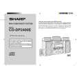 SHARP CDDP2400E Owner's Manual