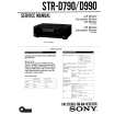 SONY STR-D790 Owner's Manual