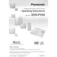 PANASONIC DVDPV55D Owner's Manual